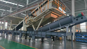 Мобильный моющий грохот Liming NK200S-2