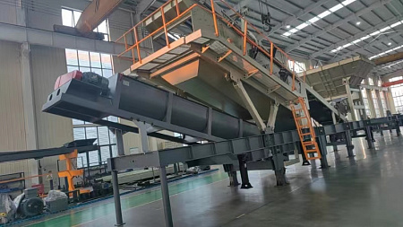 Мобильный моющий грохот Liming NK200S-2