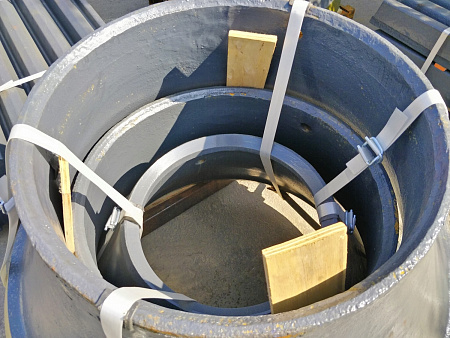 Неподвижное футеровочное кольцо верхней чаши на Sandvik-CH440 (442.8418-02)