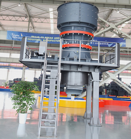 Траверсная конусная дробилка Liming HST250-H2